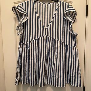 SHEIN striped top